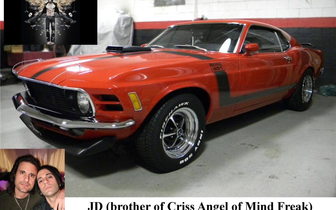 Matt Appraises JD’s 1970 Boss Mustang (brother of Criss Angel of Mind Freak)