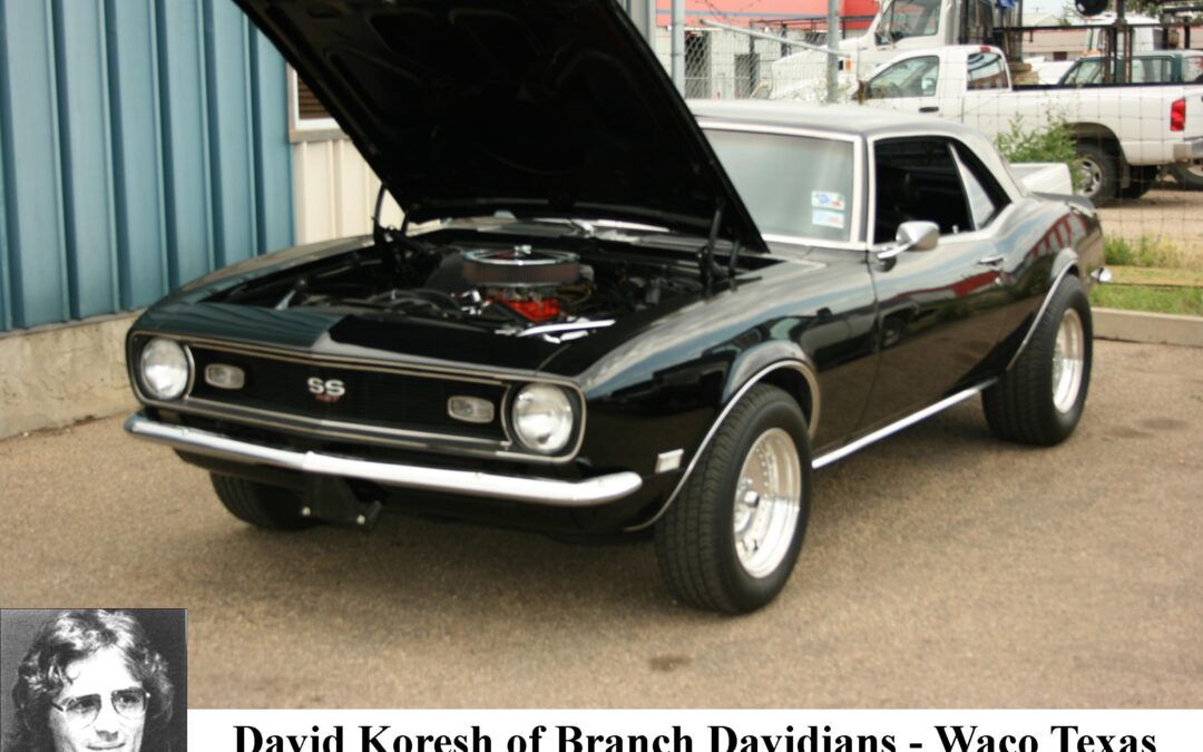 Matt Appraises David Koresh’s of Waco Texas 1968 Black Camaro SS